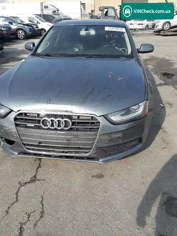 Audi A4 2012, фото з оголошення 2 з 20, VIN WAUBFAFL6DN004364