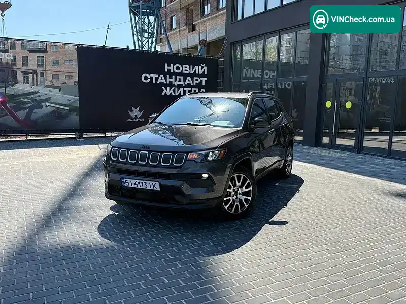 Jeep Compass 2021, фото з оголошення 1 з 21, VIN 3C4NJCAB3NT103282