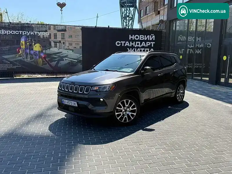 Jeep Compass 2021, фото з оголошення 2 з 21, VIN 3C4NJCAB3NT103282