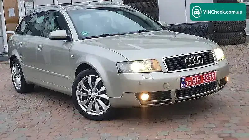 Audi A4 2003, фото з оголошення 2 з 20, VIN WAUZZZ8E24A164896