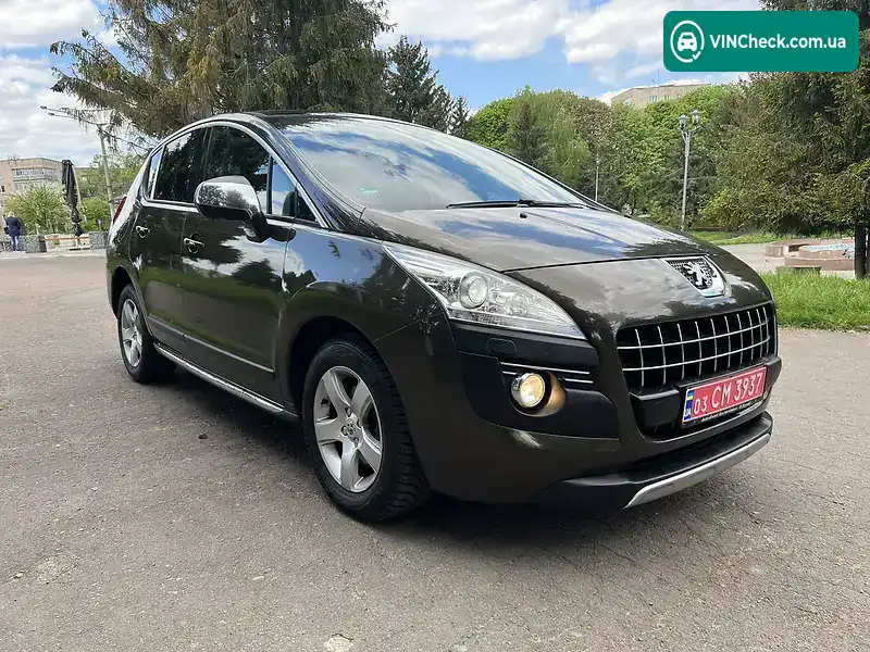 Peugeot 3008 2010, фото з оголошення 1 з 20, VIN VE30U5FV8AS224279