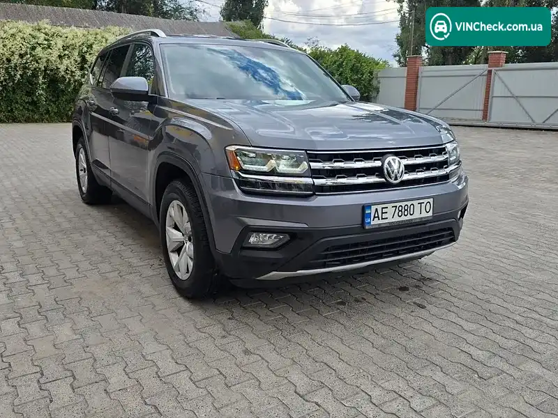 Volkswagen Atlas 2019, фото з оголошення 1 з 20, VIN 1V2WR2CA6KC558323