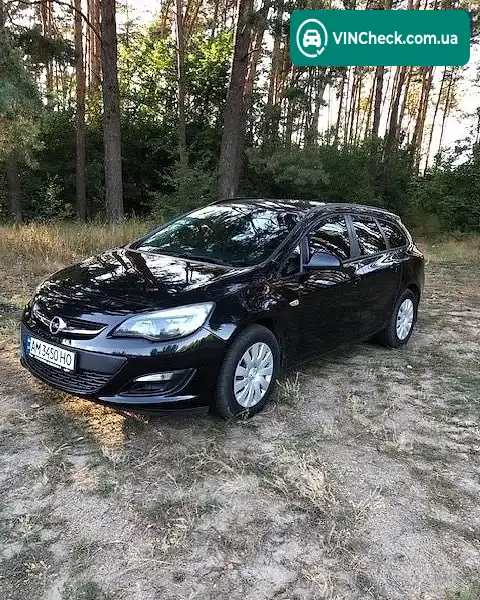 Opel Astra 2014, фото з оголошення 1 з 18, VIN W0LPD8E66F8008014