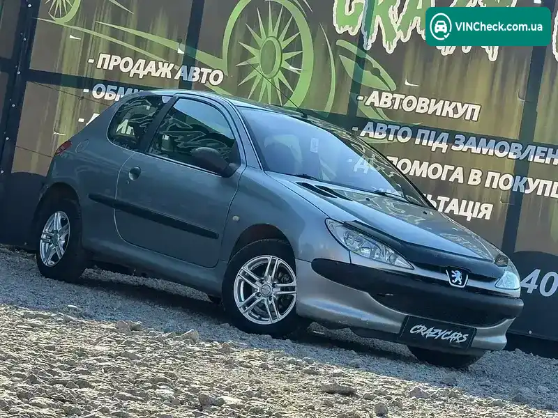 Peugeot 206 2003, фото з оголошення 2 з 21, VIN VF32CHFXF43264193
