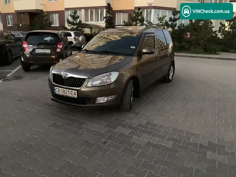 Skoda Roomster 2013, фото з оголошення 1 з 6, VIN TMBND45JXEB600135