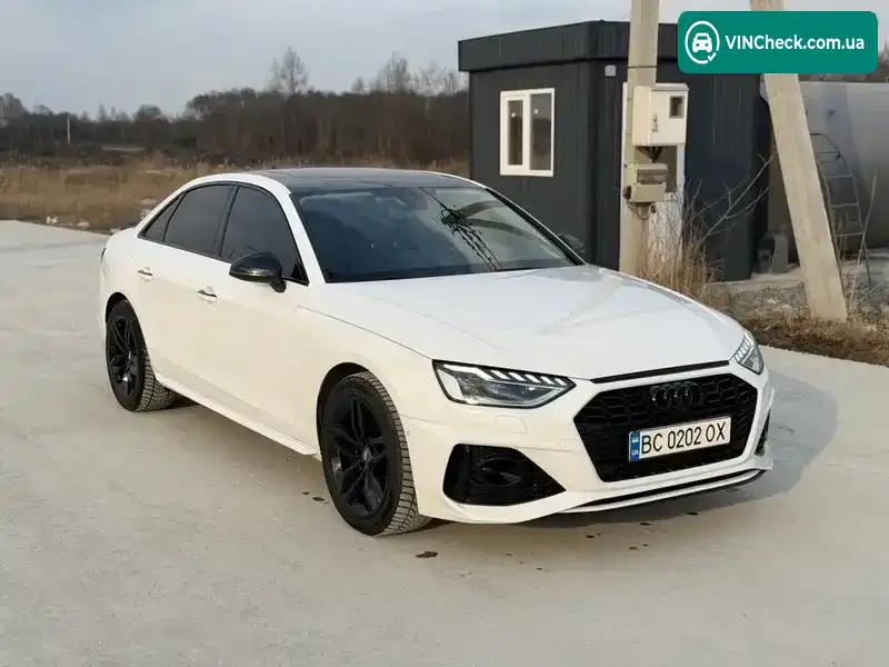 Audi A4 2020, фото з оголошення 2 з 16, VIN WAUABAF47MA019897