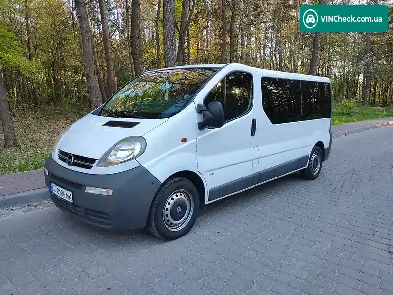 Opel Vivaro 2004, фото з оголошення 1 з 20, VIN W0LF7BCB64V617969