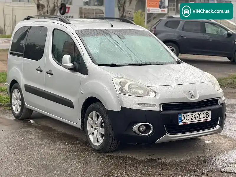 Peugeot Partner 2013, фото з оголошення 1 з 13, VIN VF37J9HP0DN518397