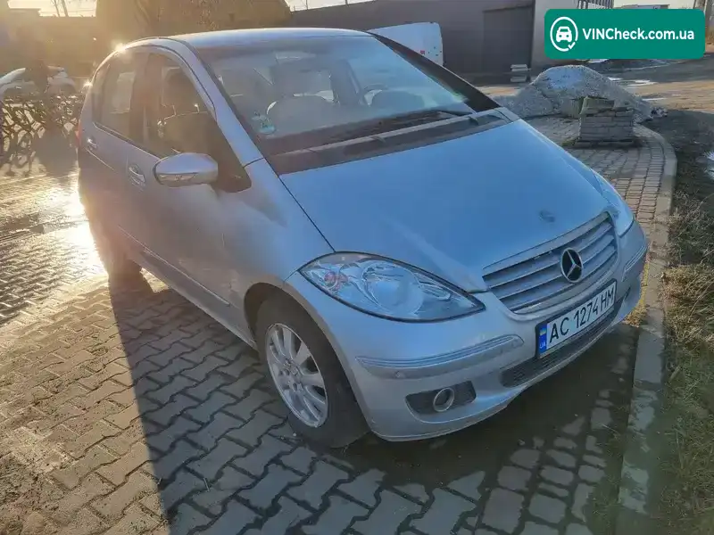 Mercedes-Benz A-Class 2005, фото з оголошення 2 з 15, VIN WDD1690321J103581