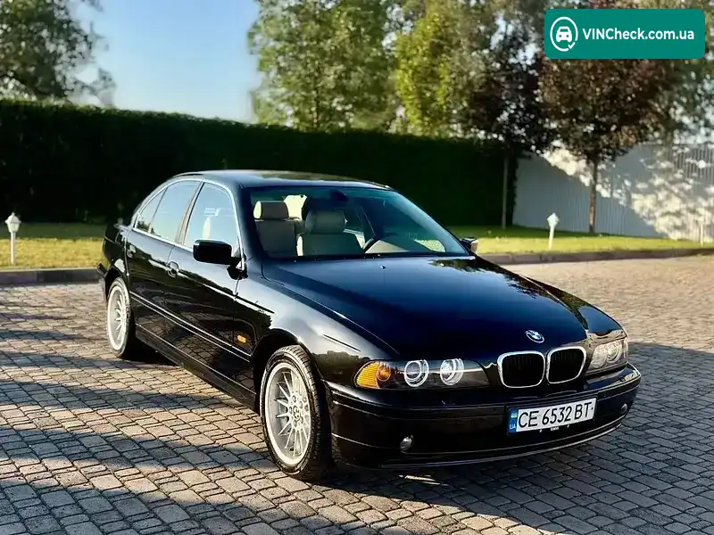 BMW 5 Series 2002, фото з оголошення 1 з 20, VIN WBADL91080GW65051
