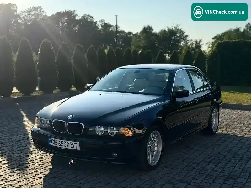 BMW 5 Series 2002, фото з оголошення 2 з 20, VIN WBADL91080GW65051