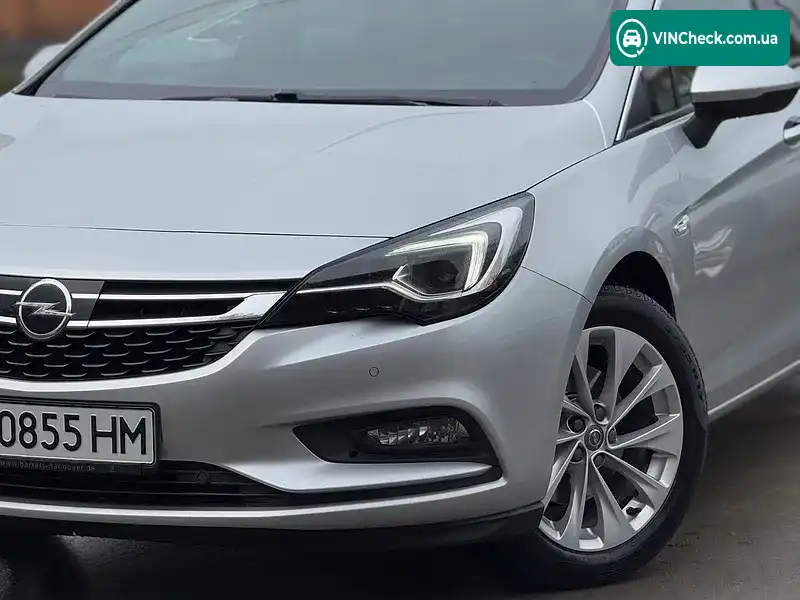 Opel Astra 2017, фото з оголошення 2 з 20, VIN W0LBE8EG0H8051556