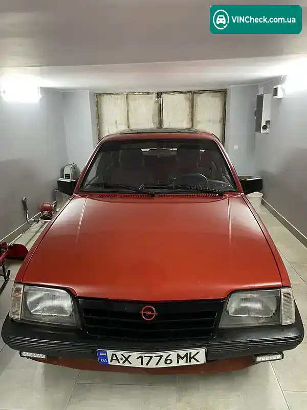 Opel Ascona 1987, фото з оголошення 1 з 20, VIN W0L000086H1008695