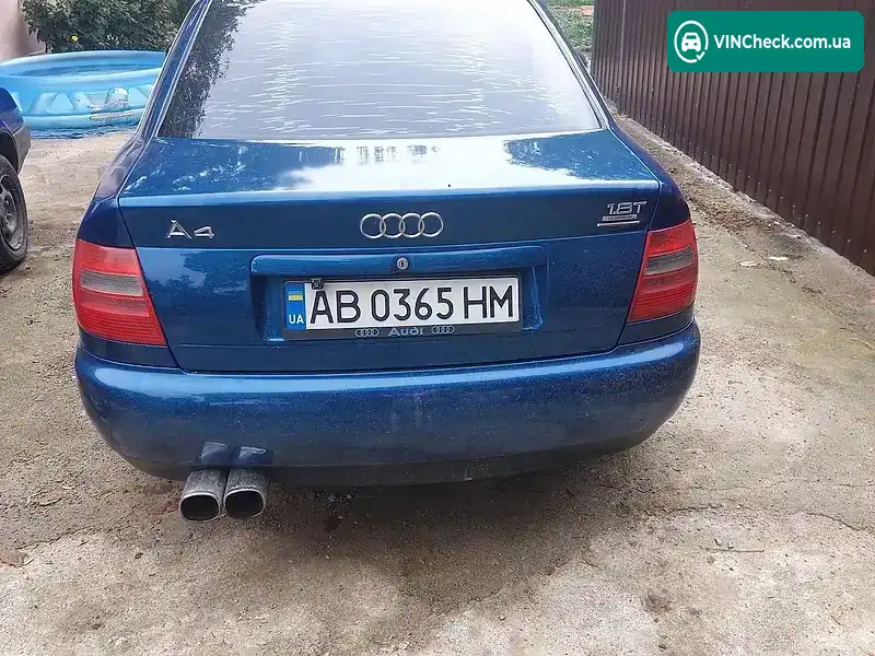 Audi A4 1998, фото з оголошення 1 з 11, VIN WAUZZZ8DZWA153280