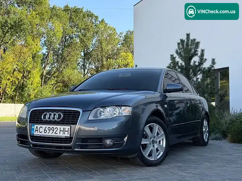 Audi A4 2007, фото з оголошення 2 з 20, VIN WAUZZZ8E77A267574
