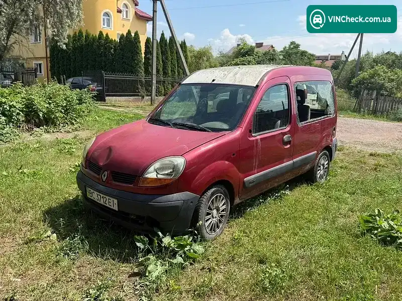 Renault Kangoo 2003, фото з оголошення 1 з 11, VIN VF1FC08AF29804449