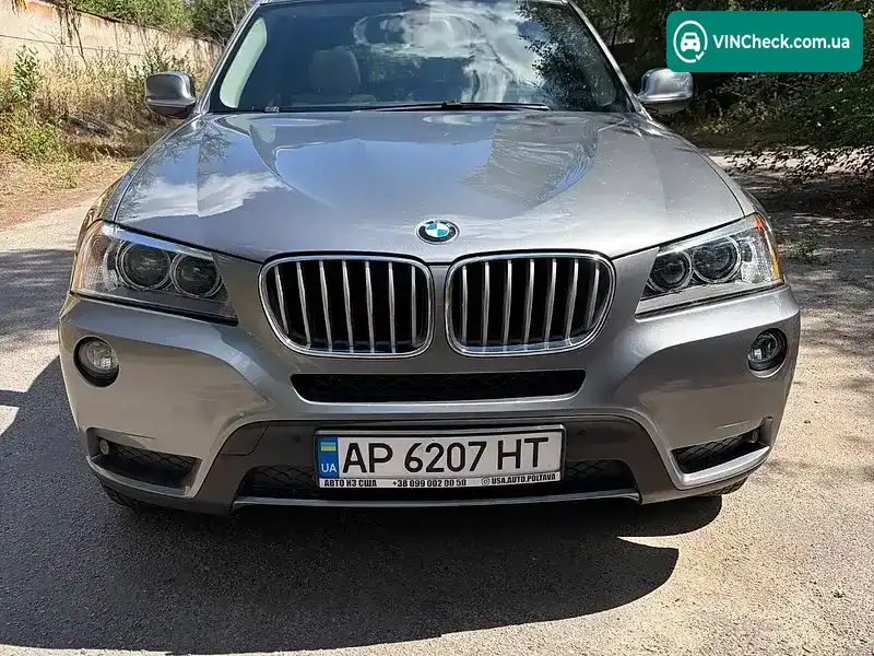 BMW X3 2012, фото з оголошення 1 з 20, VIN 5UXWX9C59D0A32390