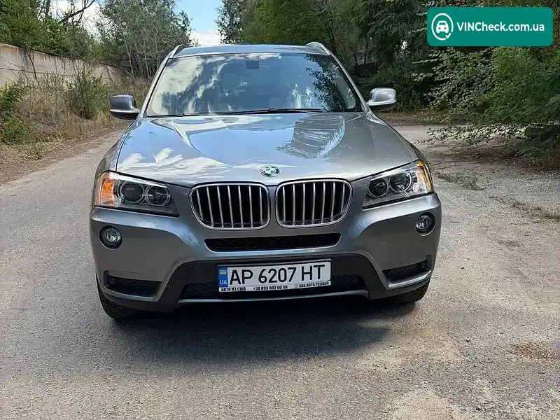 BMW X3 2012, фото з оголошення 2 з 20, VIN 5UXWX9C59D0A32390