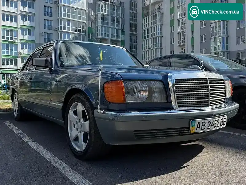 Mercedes-Benz S-Class 1988, фото з оголошення 1 з 11, VIN WDB1260201A379516