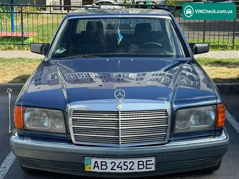 Mercedes-Benz S-Class 1988, фото з оголошення 2 з 11, VIN WDB1260201A379516