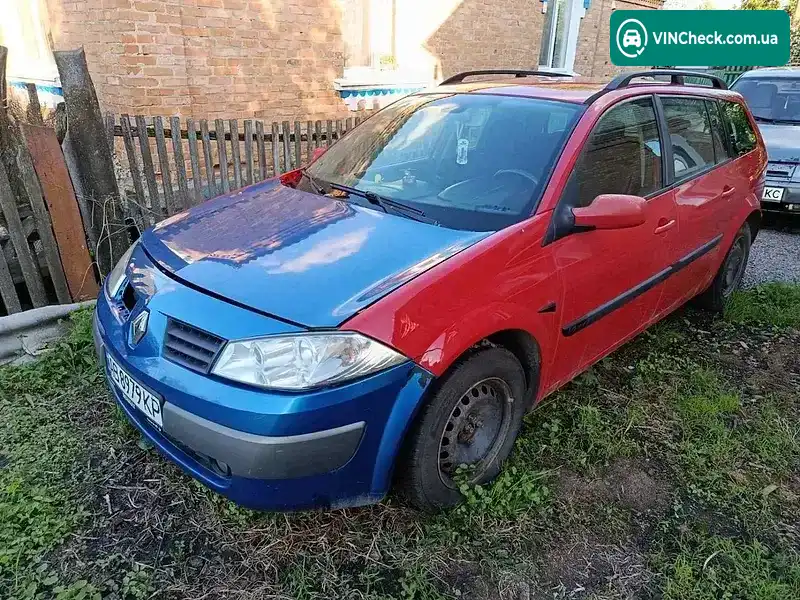Renault Megane 2005, фото з оголошення 1 з 3, VIN VF1KM1R0H34801106
