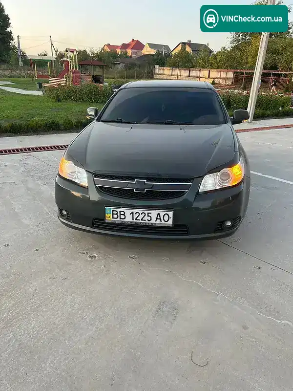 Chevrolet Epica 2008, фото з оголошення 2 з 10, VIN Y6DLF69KE8B121835