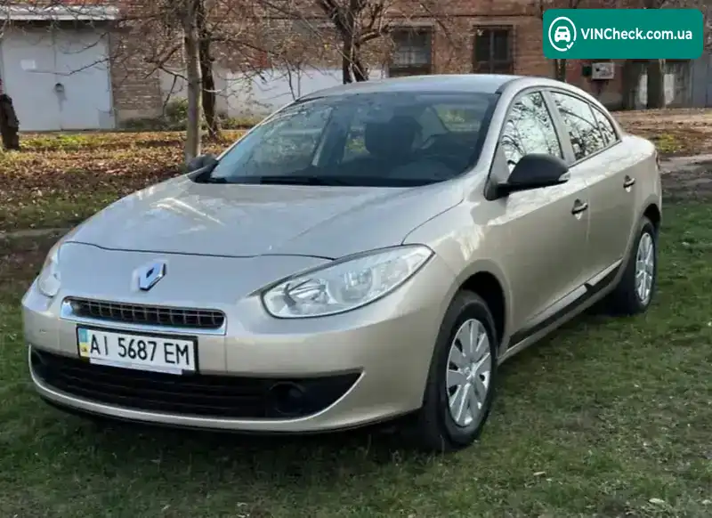 Renault Fluence 2010, фото з оголошення 1 з 10, VIN VF1LZBR0543337009