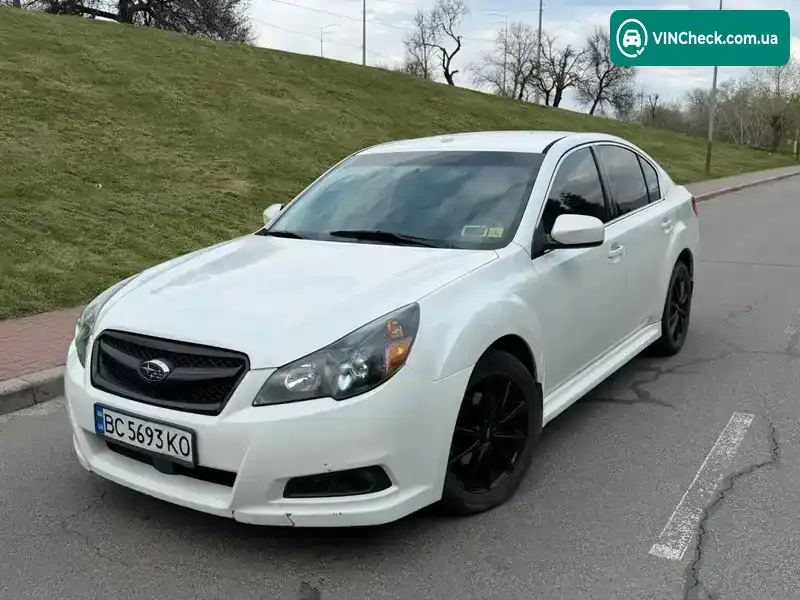 Subaru Legacy 2012, фото з оголошення 1 з 10, VIN 4S3BMBC63C3031304