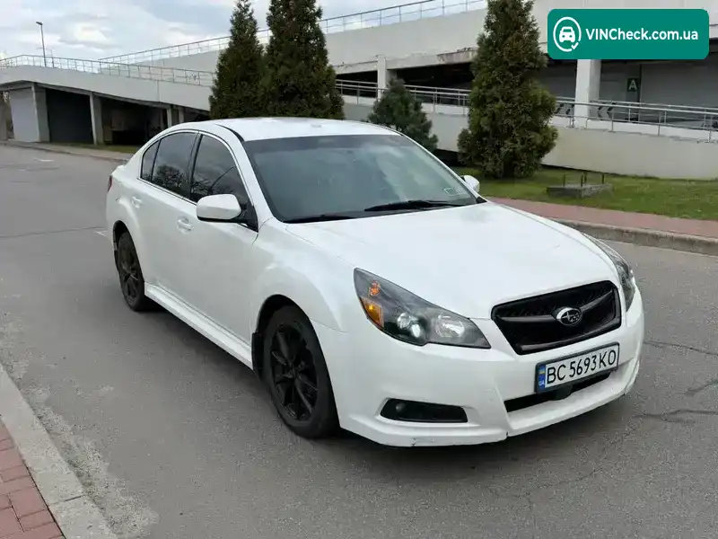 Subaru Legacy 2012, фото з оголошення 2 з 10, VIN 4S3BMBC63C3031304