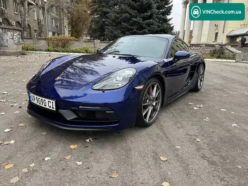 Porsche Cayman 2022, фото з оголошення 2 з 21, VIN WP0AD2A81NS268351