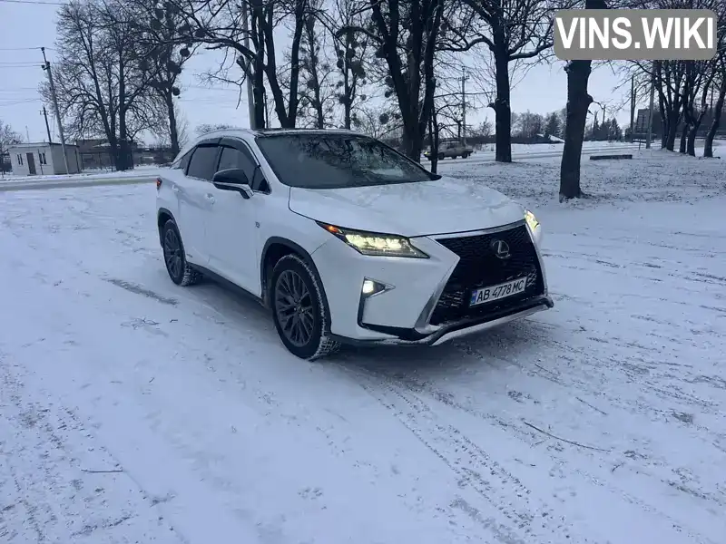 Lexus RX 2018, фото з оголошення 1 з 21, VIN 2T2BGMCA6JC026024