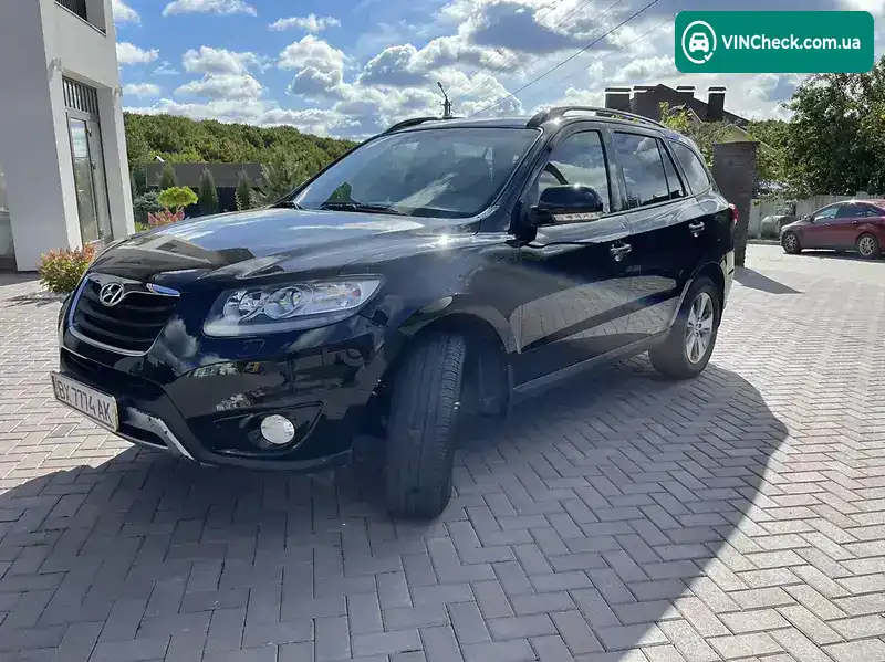 Hyundai Santa FE 2012, фото з оголошення 2 з 13, VIN KMHSH81XDCU856063