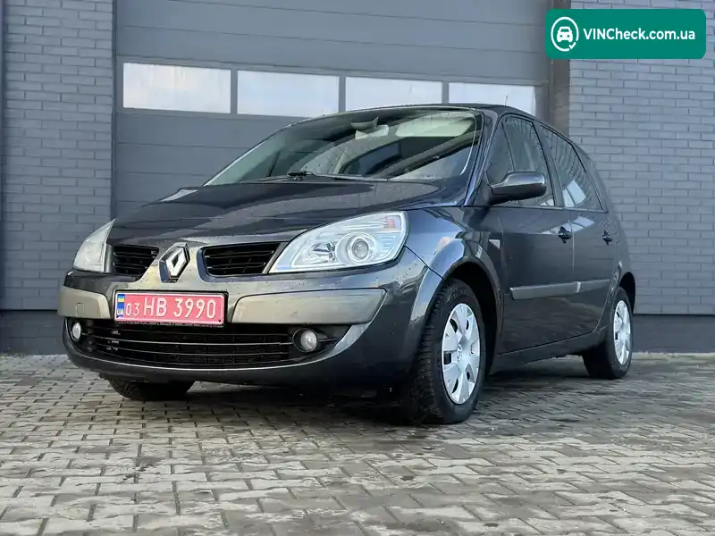 Renault Scenic 2006, фото з оголошення 2 з 12, VIN VF1JM1R0636789586