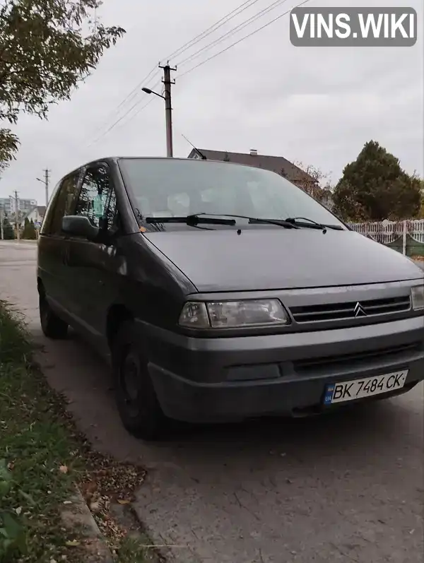 Citroen Evasion 1999, фото з оголошення 2 з 10, VIN VF7U6UJ0012036871