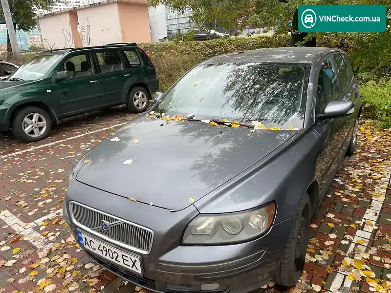 Volvo V50 2006, фото з оголошення 2 з 10, VIN YV1MW765262192833