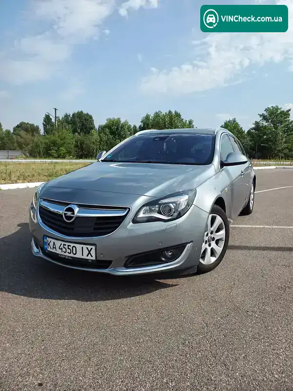 Opel Insignia 2014, фото з оголошення 1 з 21, VIN W0LGT8EM9E1084500
