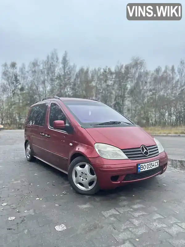 Mercedes-Benz Vaneo 2003, фото з оголошення 1 з 21, VIN WDB4147001N226605