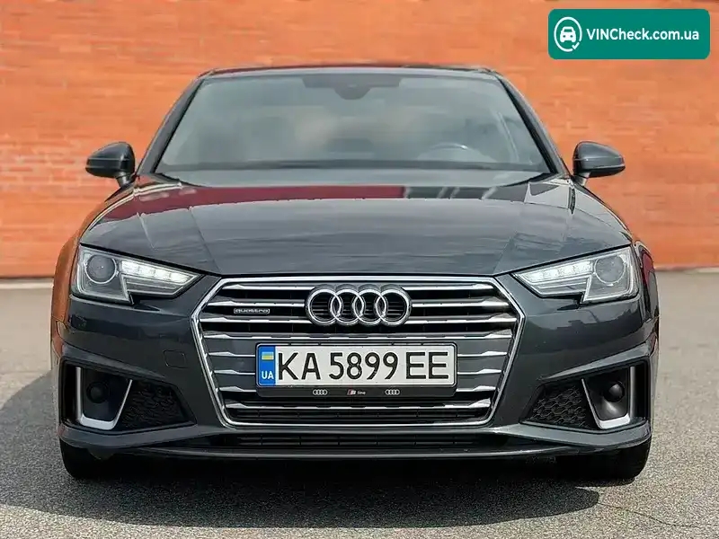 Audi A4 2019, фото з оголошення 2 з 20, VIN WAUDNAF43KA044930