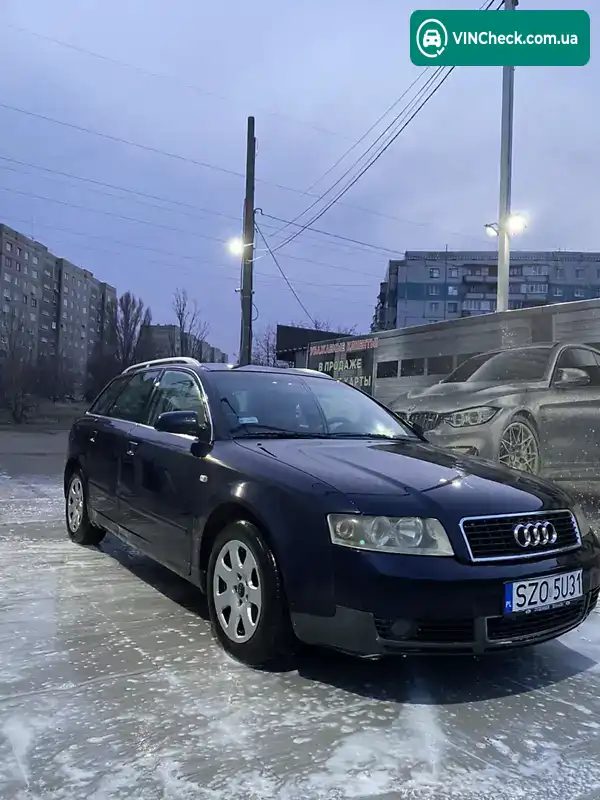 Audi A4 2002, фото з оголошення 1 з 7, VIN WAUZZZ8E43A140937