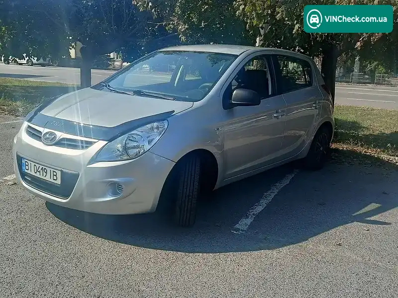 Hyundai i20 2011, фото з оголошення 1 з 13, VIN NLHBA51BABZ047989