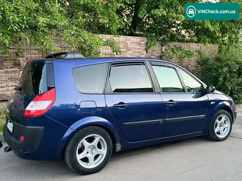 Renault Scenic 2004, фото з оголошення 2 з 10, VIN VF1JM0UD631109868