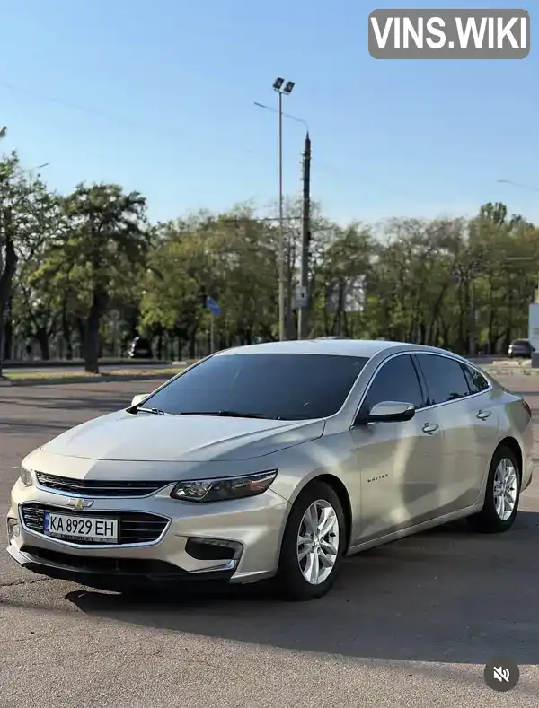 Chevrolet Malibu 2016, фото з оголошення 1 з 9, VIN 1G1ZE5ST7GF270050