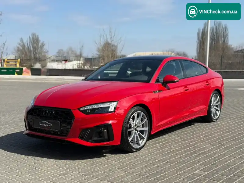 Audi A5 Sportback 2024, фото з оголошення 2 з 20, VIN WAUDACF56SA006236