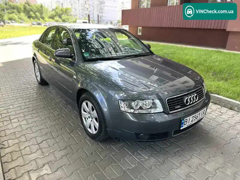 Audi A4 2002, фото з оголошення 2 з 18, VIN WAUZZZ8EZ2A282921