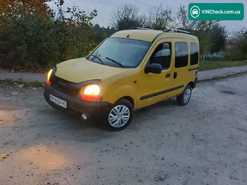 Renault Kangoo 2001, фото з оголошення 1 з 12, VIN VF1FC0NAF24846585