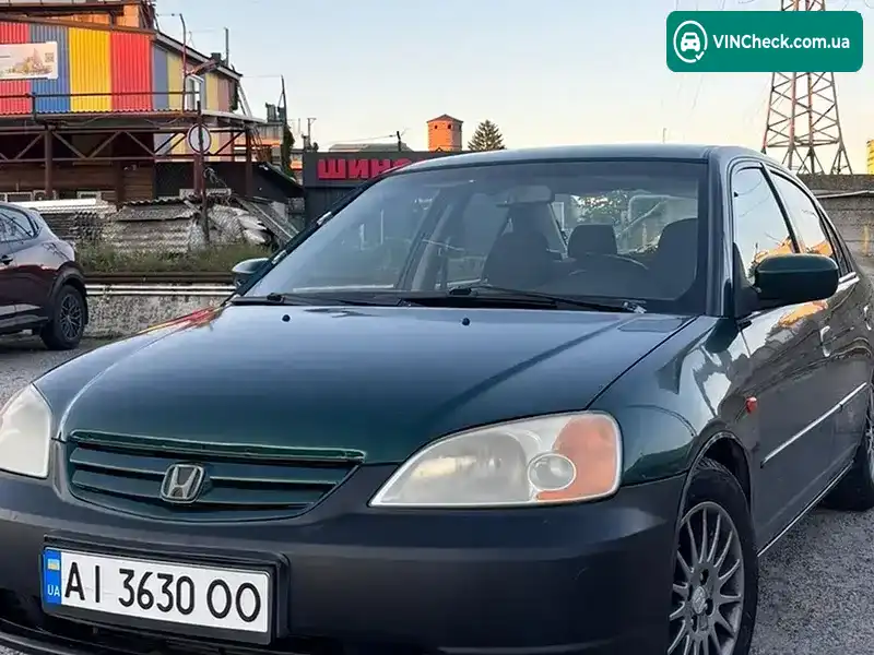 Honda Civic 2002, фото з оголошення 1 з 21, VIN JHMES56902S202897
