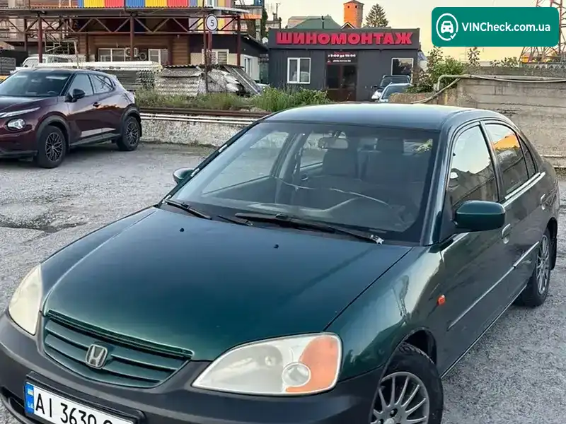 Honda Civic 2002, фото з оголошення 2 з 21, VIN JHMES56902S202897