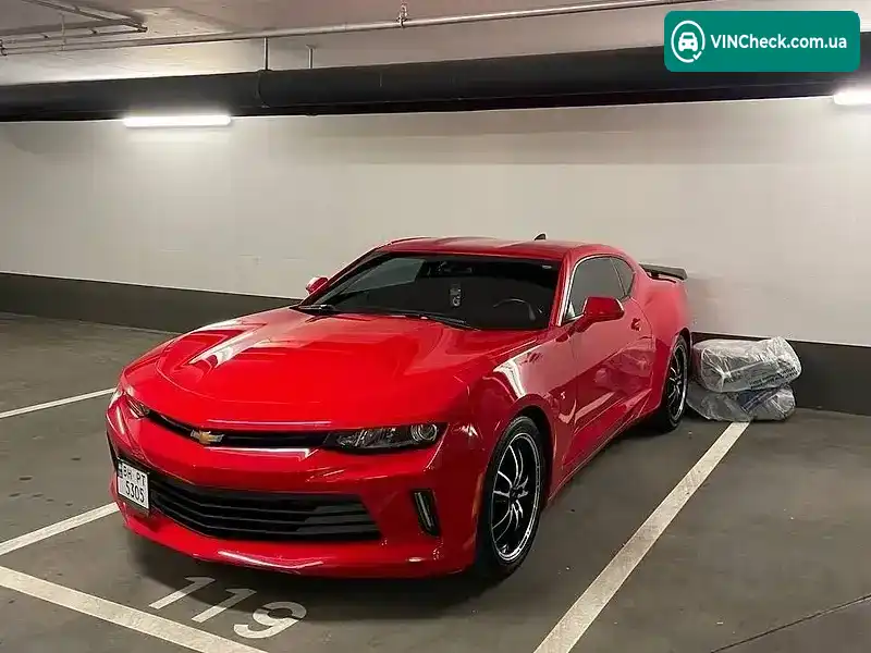 Chevrolet Camaro 2018, фото з оголошення 2 з 10, VIN 1G1FB1RS2J0178159