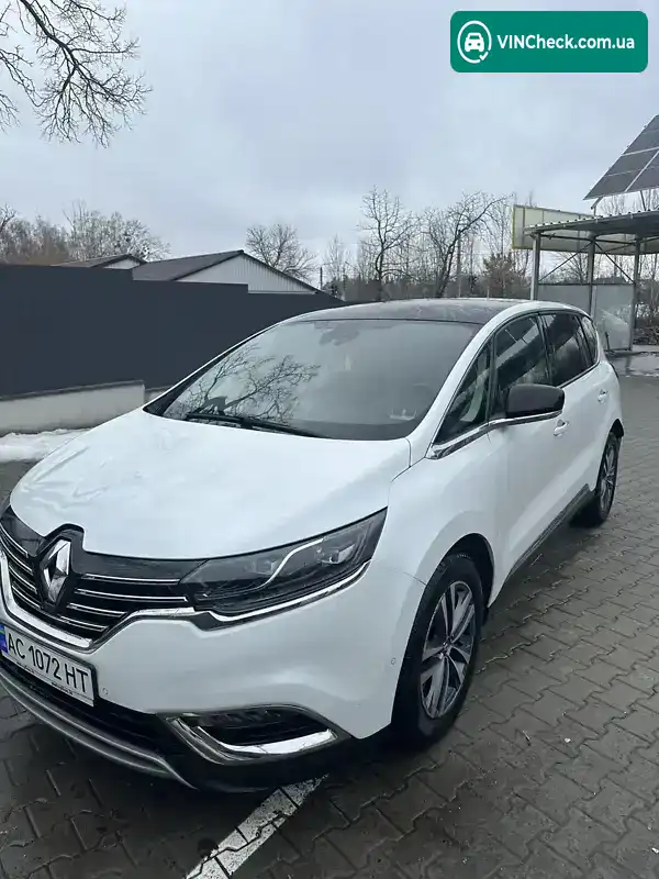 Renault Espace 2018, фото з оголошення 2 з 13, VIN VF1RFC00260396804