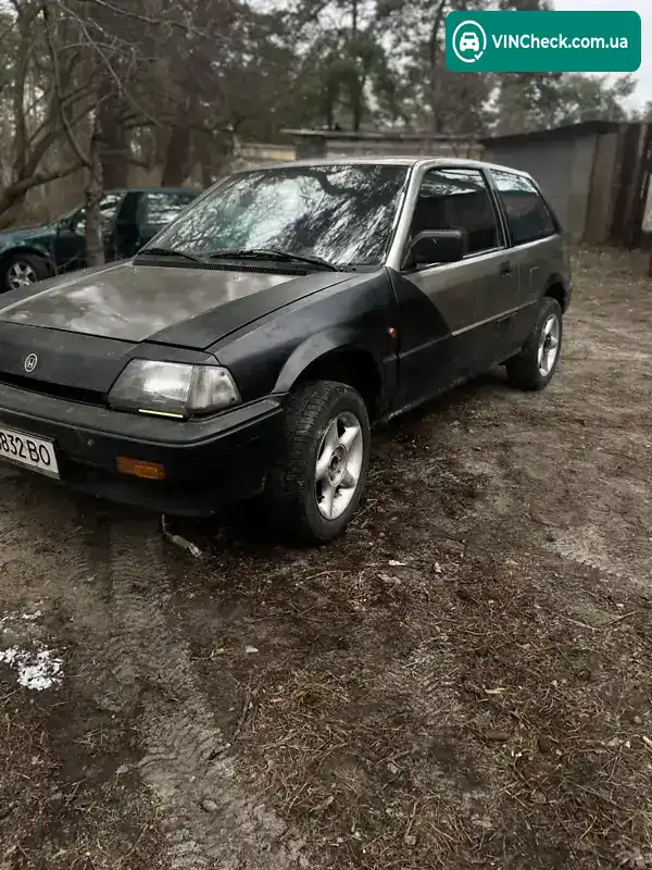 Honda Civic 1987, фото з оголошення 1 з 8, VIN JHMAAH5320S303034